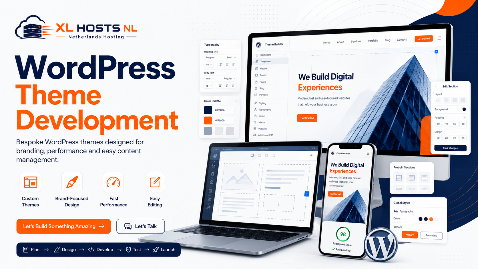 WordPress theme development